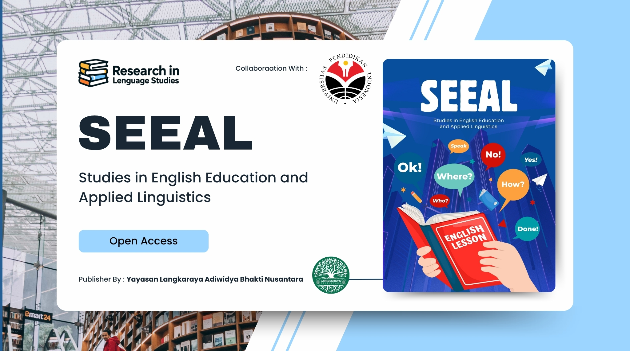 SEEAL Homepage Banner